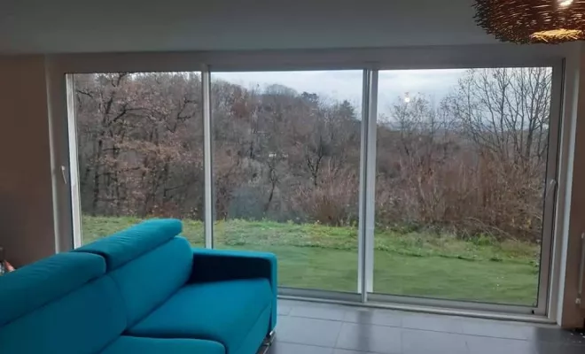 Baie coulissante aluminium, Décines-Charpieu, CONFORT ISO SERVICES