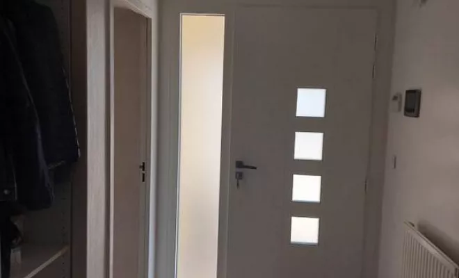 Fourniture et pose de porte d'entrée en aluminium, Décines-Charpieu, CONFORT ISO SERVICES