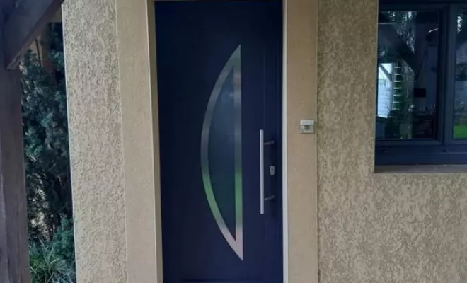 Fourniture et pose de porte d'entrée PVC, Décines-Charpieu, CONFORT ISO SERVICES