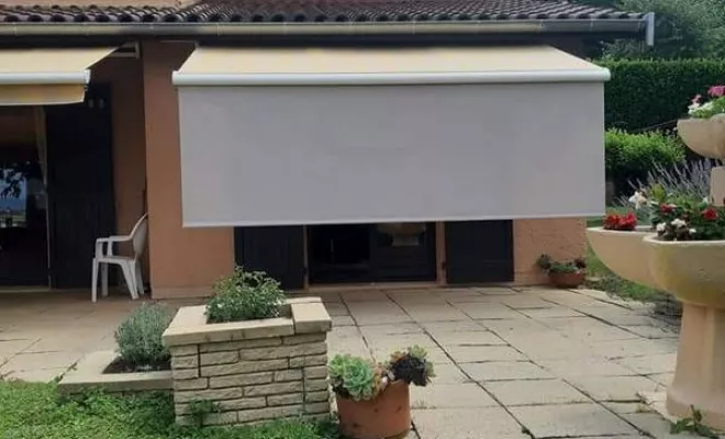Fourniture et pose de store de terrasse monobloc, Décines-Charpieu, CONFORT ISO SERVICES