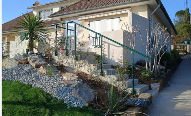 Main courante en aluminium, Décines-Charpieu, CONFORT ISO SERVICES